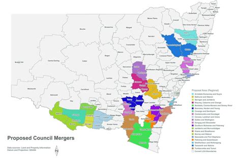 For example, the boundaries of the city of sydney lga have been significantly altered by state governments on at least four occasions since 1945, with expected advantageous effect to the. Proposed council amalgamations - ABC News (Australian ...