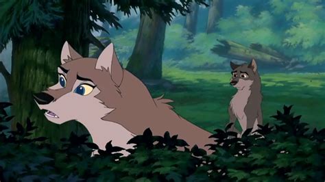 Balto And His Daughter Aleu Cartoon Wolf Animated Animals Dog