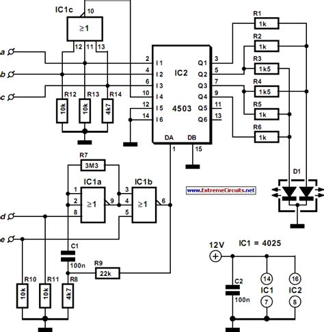 This is a simple 555 led flasher circuit using ne555 ic and few external components. Multi-Colour LED Circuit Diagram