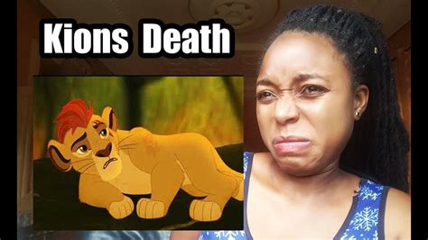 The Lion Guard Season 3 Kions Death Reaction Youtube