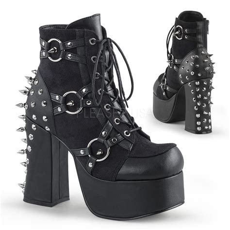 Charade 100 Ankle Boots Gothic Heels Boots High Heels Boots