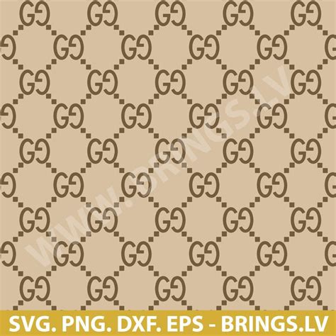 Gucci Svg Gucci Pattern Svg Dxf Png Eps Cut Files