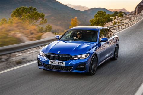 What are some of the upgraded models of bmw m5? 2019 BMW 320d shown in Portimao Blue during a photoshoot
