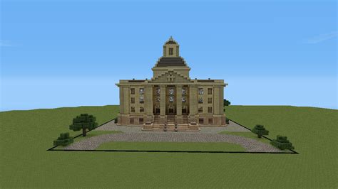 Sim City 4 City Hall Minecraft Project