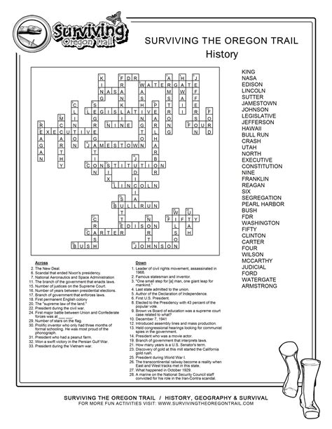 Easy Printable Crossword Puzzles For Seniors Crossword