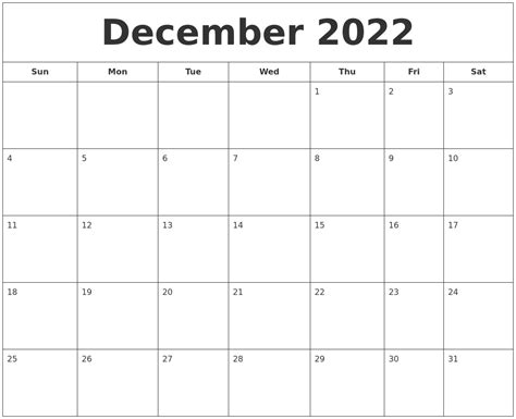 January 2023 Free Calendar
