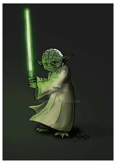 Yoda By Renacrdr On Deviantart