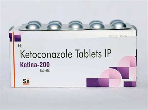 Ketoconazole 200mg Tablet Ketina Exporter Supplier