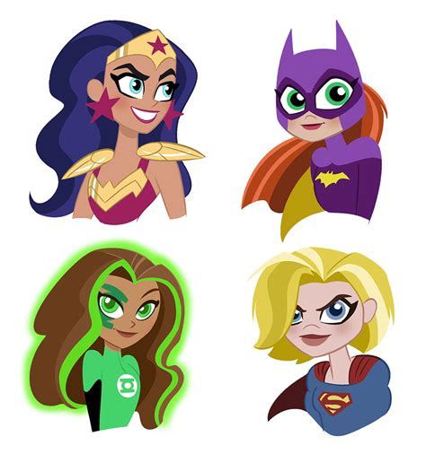 Dc Super Hero Girls⁣ ⁣dccomics Dcsuperherogirls Wonderwoman Batgril Greenlant