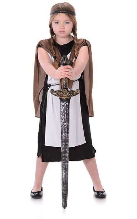 Details About Viking Girl Child Medievil Fancy Dress