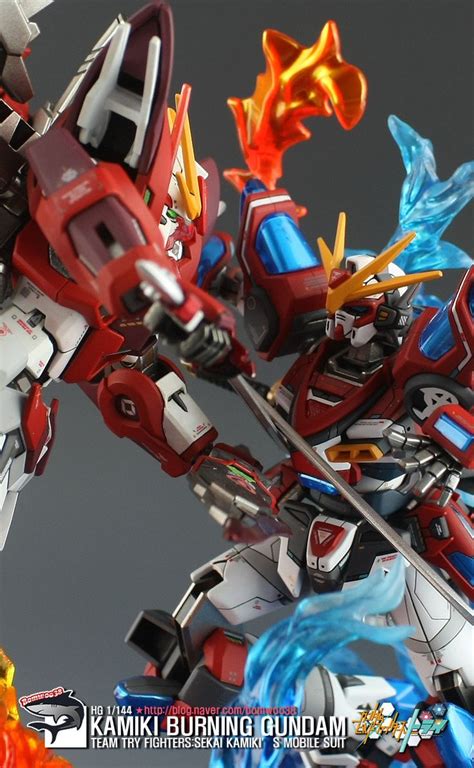 Gundam Guy Hgbf 1144 Kamiki Burning Gundam Customized Build