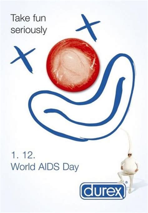 advertising campaign advertising design world aids day funny ads public information durex