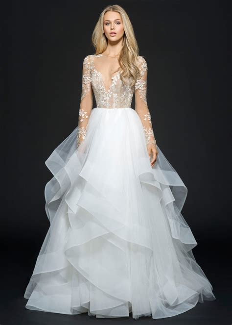 Hayley Paige Lorelei Size 6 New Wedding Dress Nearly Newlywed