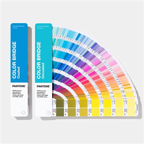 Pantone Color Bridge Coated And Uncoated Set 2021 Gp6102a New 294