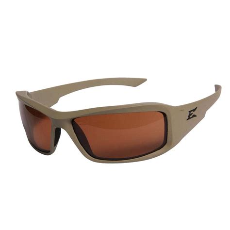 edge eyewear hamel sand thin temple polarized safety glasses