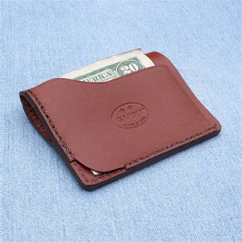 Leather Wallet Minimalist Leather Wallet Mens Wallet Simple Wallet