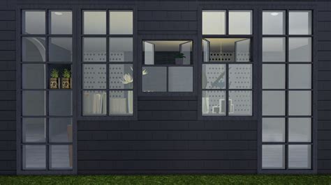 Sims 4 Ccs The Best Basic Square Window By Mincs Sims4