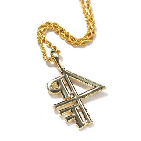 Bling King Custom 4pf Necklace Hip Hop Full Iced Out Cubic Zirconia