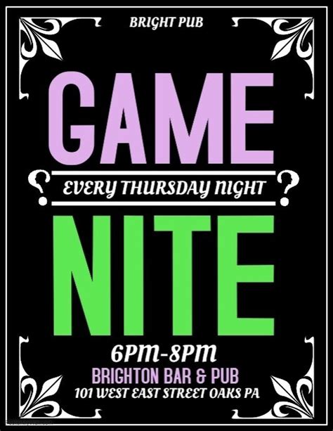 4850 Customizable Design Templates For Game Night Postermywall