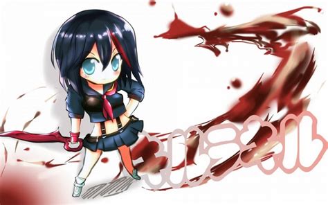 Illustration Anime Chibi Cartoon Kill La Kill Matoi