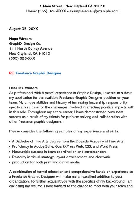 Graphic Designer Cover Letter Examples 25 Free Templates