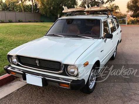 1976 Toyota Corolla Se Wagon Sold At Barrett Jackson Fall Auction 2020