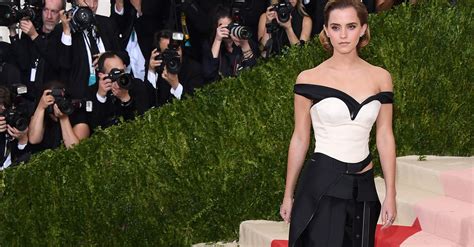 Emma Watsons Met Gala Dress Was Made Of Recycled Plastic Bottles