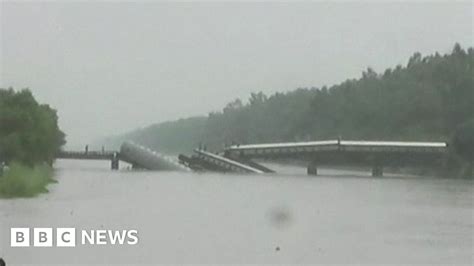 Pakistan Bridge Collapse Foul Play Probed Bbc News