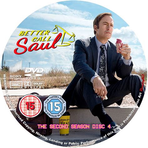 Coversboxsk Better Call Saul Season 2 Disc 4 High Quality Dvd
