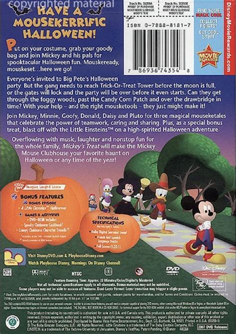 Mickey Mouse Clubhouse Mickeys Treat Dvd Dvd Empire