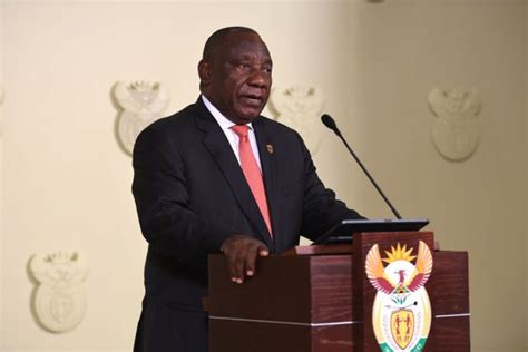 He is expected to announce his deputy president and axe several ministers. The coronavirus may just have saved Ramaphosa's political ...