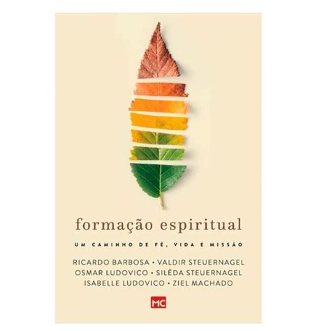 Formação Espiritual Ricardo Barbosa Livraria 100 Cristão