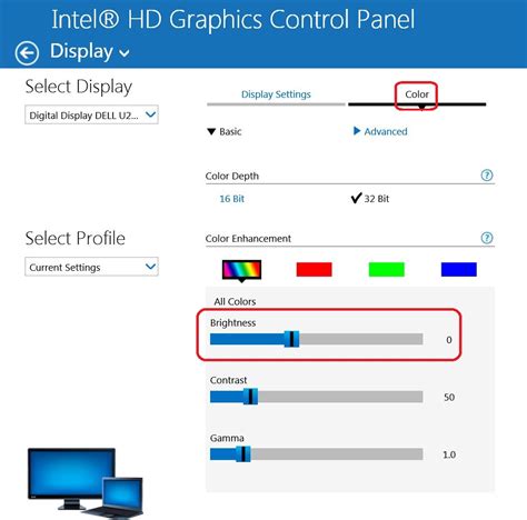 Adjust Dell Monitor Brightness