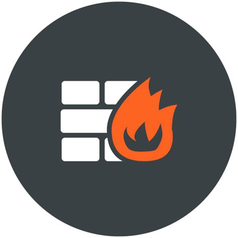 Firewall Network And Communication Icons