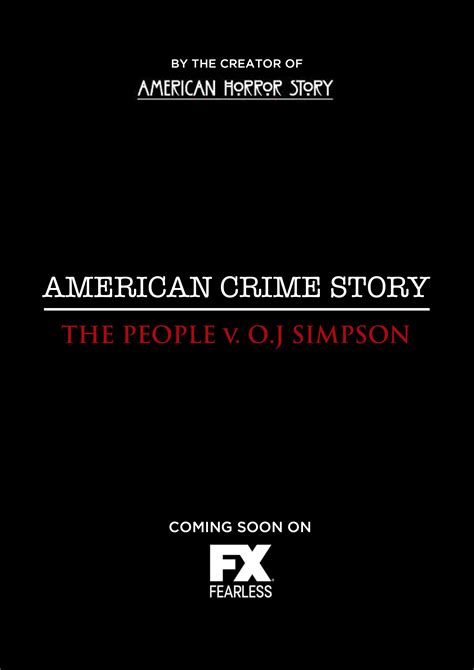 American Crime Story The People V Oj Simpson Senscritique