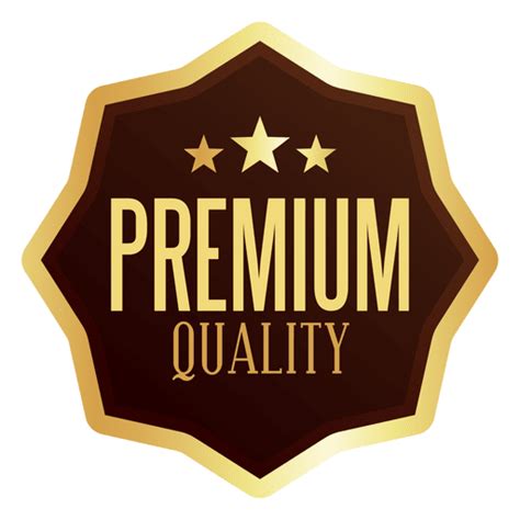 Premium Quality Badge Transparent PNG & SVG Vector