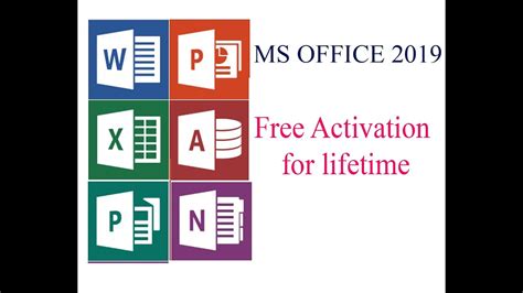 Activate Ms Office 2019 Pro Plus Full Version Youtube