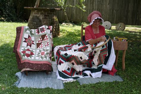 Museum Of Appalachia Quilt Making Demonstration Andcotour Flickr