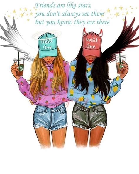 Free Download Download Friends With Wings Girly Bff Wallpaper 828x1035