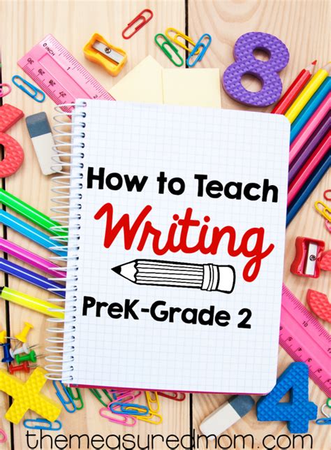 You will find that some preschoolers learn better one way, while other learn better an entirely different way! Teaching Writing - The Measured Mom