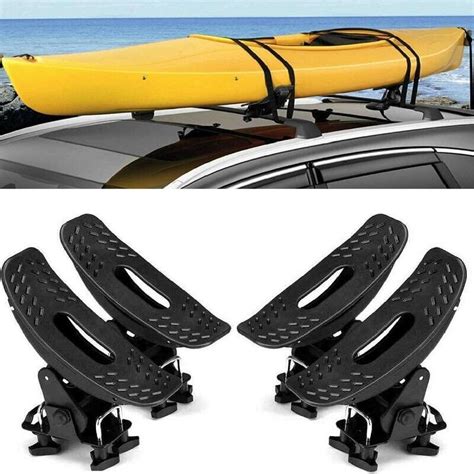 Kayak Cradles Roof Rack Carrier Holder Mounted Universal Set To Suit 1