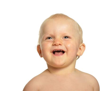 Baby Boy Laugh Stock Photo Image Of Healthy Human Face 44587630