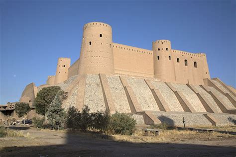 The Citadel Seen From The East In The Early Morning Herat Citadel