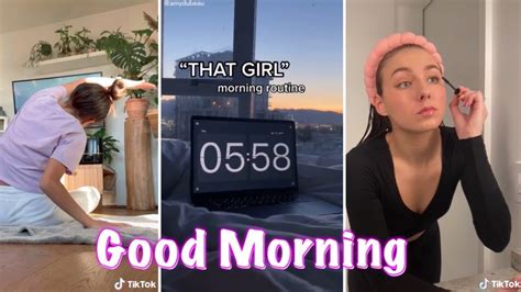 Realistic And Productive Morning Routines Tik Tok Compilation Youtube