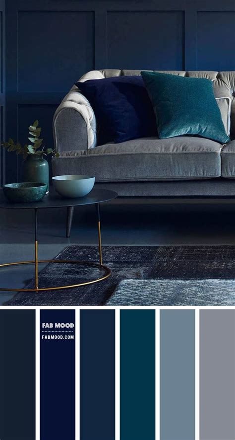 Navy Blue And Grey Living Room Color Combo Navy Blue And Grey Living