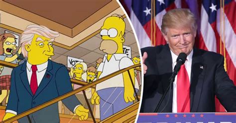 The Simpsons Writer Reveals Why He Predicted Donald Trumps Presidency Daily Star