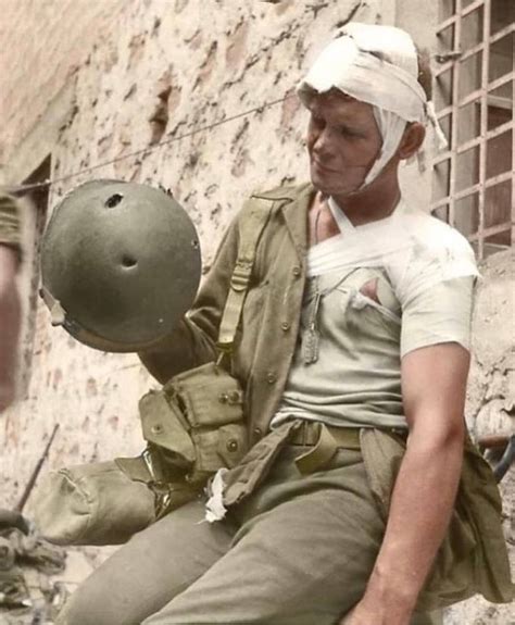Worldwarpictures On Instagram A American Gi Partner The Rd Infantry Division Looks At What