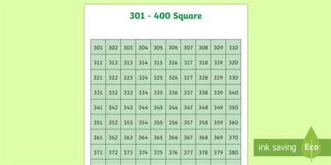 301 400 Square Teacher Made