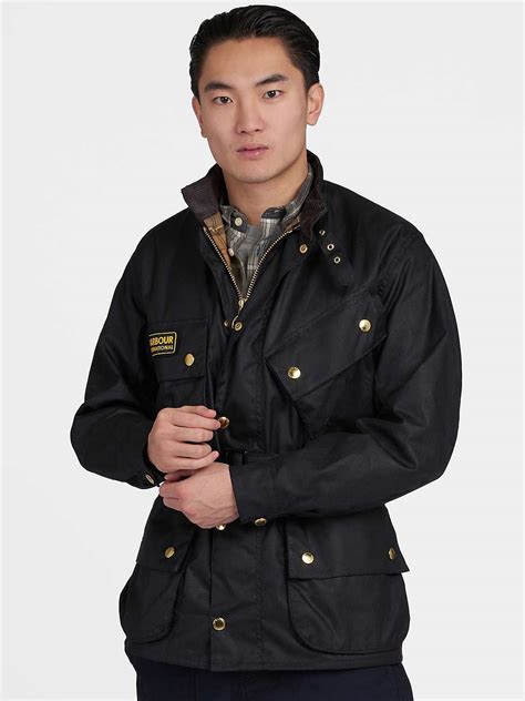 Barbour International Original Waxed Cotton Jacket At John Lewis And Partners