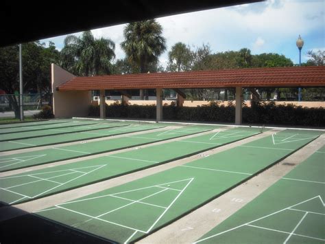 Shuffleboard Court West Palm Beach Parks